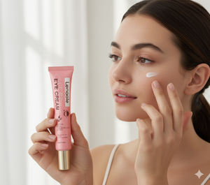 Crema de Ojos de Cafeína 4 en 1 – 0.5 oz | Reduce Círculos Oscuros, Hinchazón y Líneas de Expresión