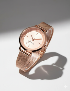 ⌚ Nine West – Reloj de Pulsera de Malla para Mujer
